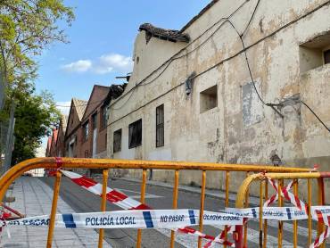 fuerte calle cortada