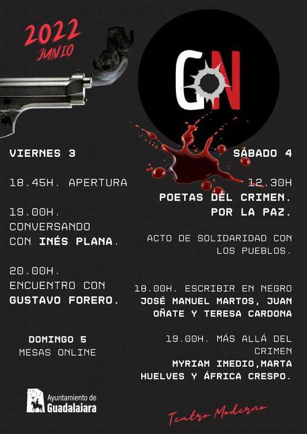 Cartel Guadalajara en Negro