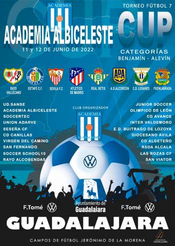 Cartel del torneo Academia Cup 2022