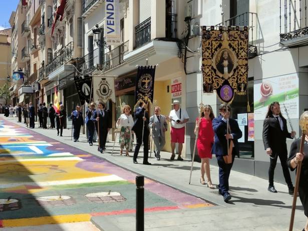 Corpus 2022 estandartes cofradías