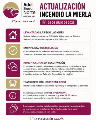 Incendio La Mierla ADEL