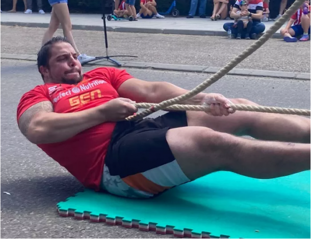 arrastre camion sentado