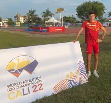 Jaime Migallón en el mudial sub-20 de Colombia 1