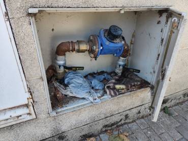 Okupas Humanes Paseo de la Estación  24  Toma de agua 1