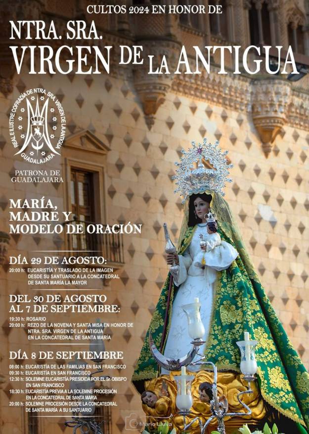 cartel-fiestas-virgen-de-la-antigua-guadalajara-espana-procesiones-actos-religiosos-2024