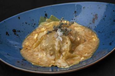 El balcon del Dulce Lasaña de cabrito