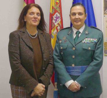 Guardia CIvil teniente coronel jefa Comandancia Laura Gómez 1