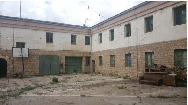 patio interior casa cuartel de Siguenza