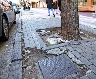 Obras calles Julián Besteiro