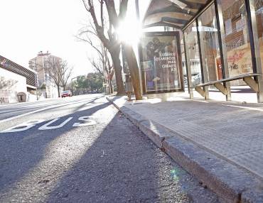 Parada autobús Julián Besteiro