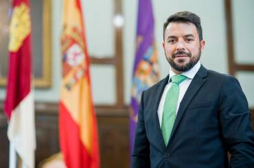 Iván Sánchez. Concejal de Alovera y diputado provincial. Foto: VOX Guadalajara