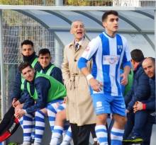 Jorge con los colores del Hogar Alcarreño 1