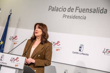 Blanca Fernández portavoz del Gobiernode Castilla La Mancha