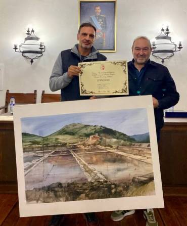 Concurso pintura rápida Sigüenza Segundo Premio-Francisco Solano 1