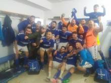 El Yunjquera celebra la victoria ante el Guadalajara Promesas 1