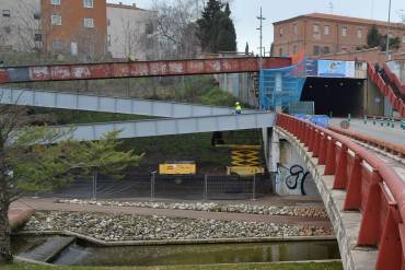Pasarela del barranco del Alamín Perez Borda 1