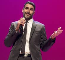 Humorista David Amor en Marchamalo 1