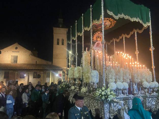 Miércoles Santo Macarena en Santa María Foto Luis Barra