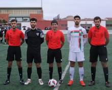 Sorteo de campos en elo partido de la primera vuelta entre Cabanillas y Hogar Alcarreño Foto Luis Blasco 1
