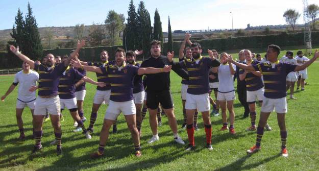 Rugby celebración
