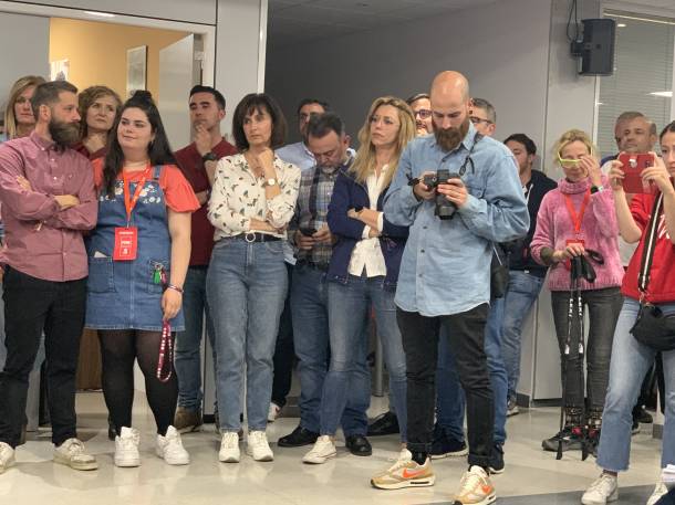 elecciones 28M psoe caras serias