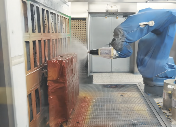 pintando coches basf