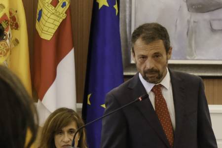 javier Toquero tomando posesion