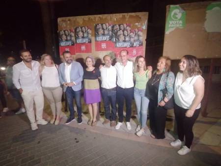 Pegada carteles 23J - PSOE 2