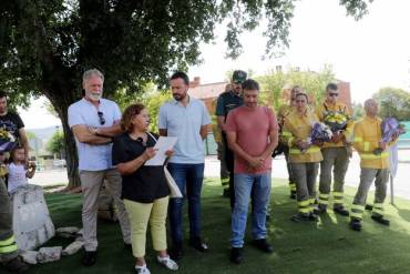 Homenaje en Cogolludo a los once fallecidos en el incendio de la Riba de Saelices 2