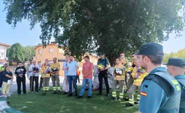 Homenaje retén de Cogolludo 2023 Foto Guardia Civil 2