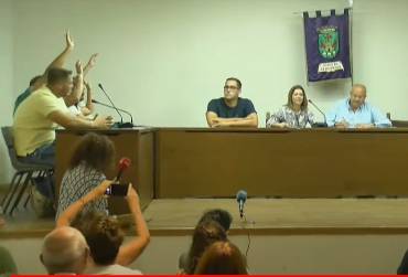 Almoguera moción de censura Votación Foto Alcarria TV