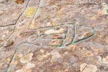 Petroglifos Canales de Molina Peña Escerita