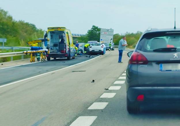 Accidente N-320 AVE 7-Spt-23 2