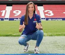 Sheila García de Yunquera en el Atlético de Madrid