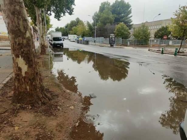 Tormenta DANA -SPT Balsa de agua Brianda