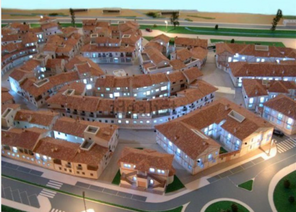 pueblo sopretran maqueta