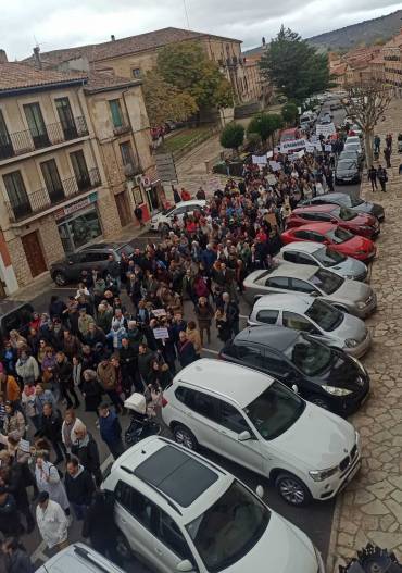 Manifestación más médicos pueblos Sigüenza 2 1