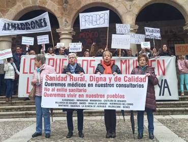 Manifestación más médicos pueblos Sigüenza 6 1