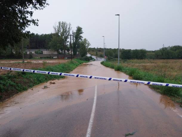 inundacion acceso hospital
