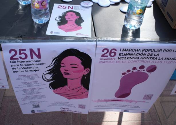 25N Marcha solidaria Opañel Foto Eduardo Bonilla 3