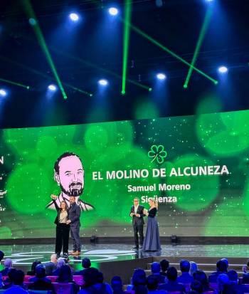 estrella verde michelin molino alcuneza