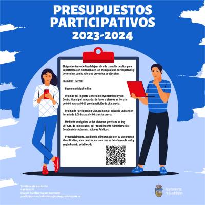 Cartel redes  presupuestos participativos