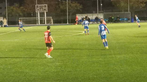 El Alovera que perdió no pudo superar nunca la presión del Hogar Foto Luis Blasco