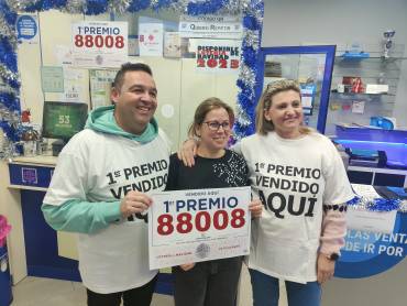 un decimo del gordo en Villaneuva de la Torre