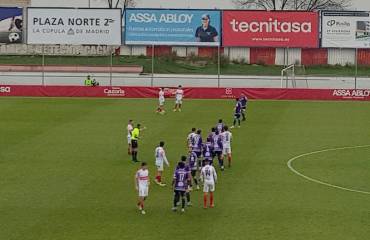 El Deportivo Guadalajara cayó 2-1 en San Sebastián de los Reyes. Foto UD. Snse