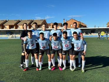 Equipo de la Academia que se trajo un punto de Yuncos