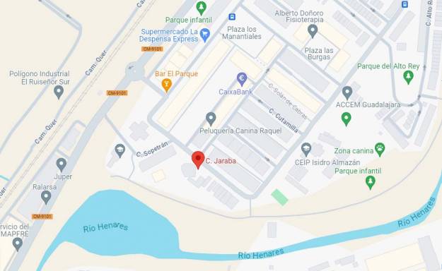 Barrio de Los Manantiales Chopera Río henares Google Maps