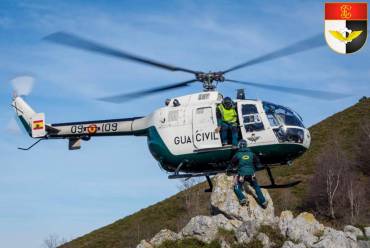 Helicóptero Guardia Civil Foto servicio Aéreo GC