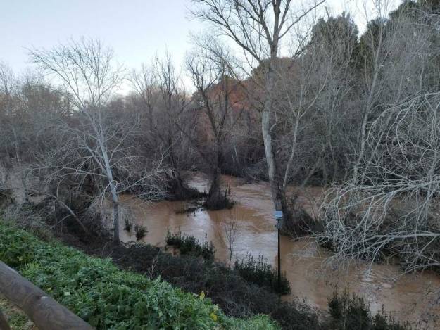 Río Henares inundación Foto Jesús Orea
