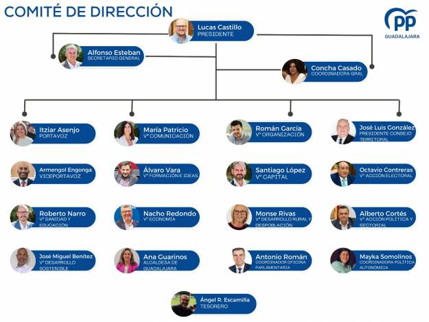Estructura Comite Direccion PP Guadalajara